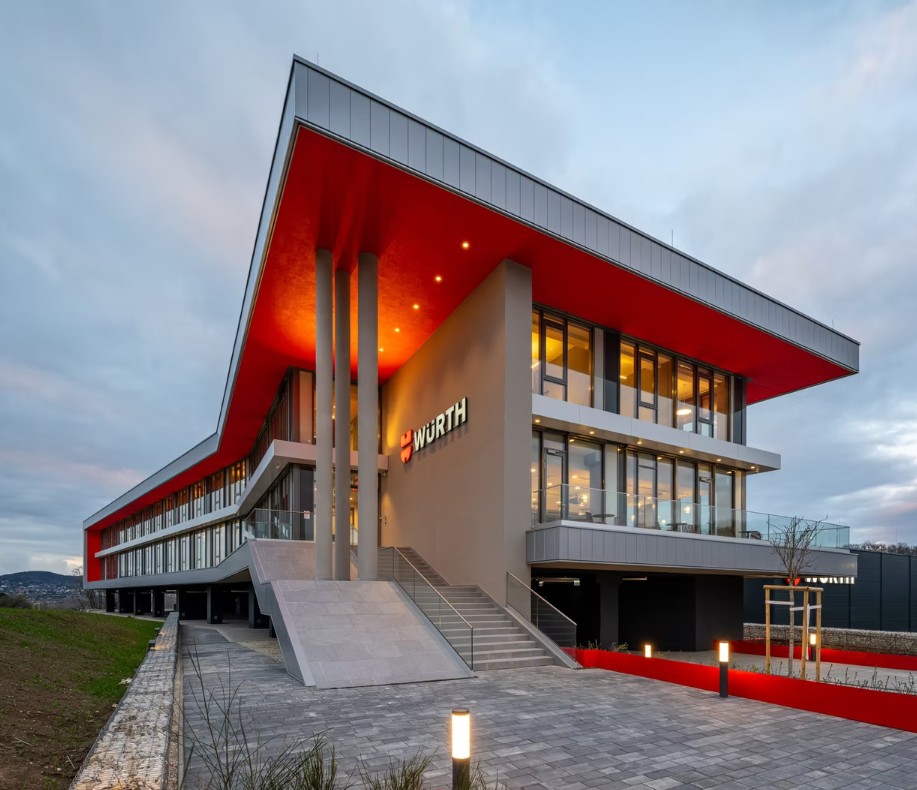 Würth logisztikai köszpont és iroda